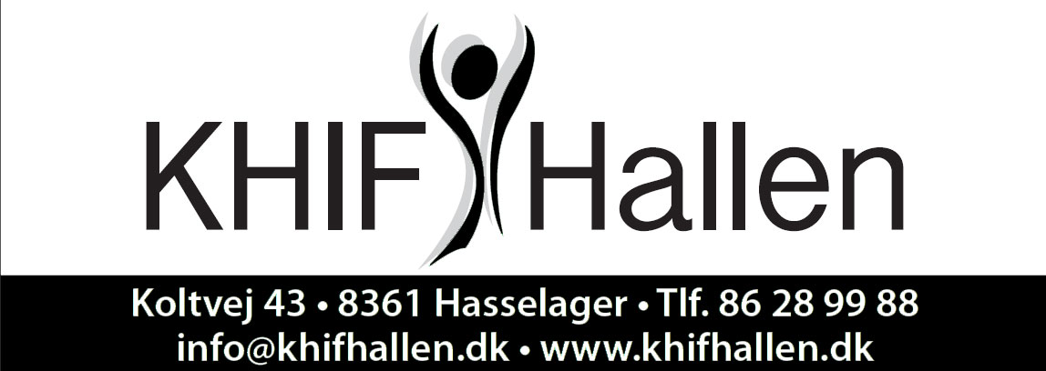 KHIF-Hallen med logo/tekst