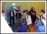 KHIF-Hallen, Hjertestarinfo/overdragelse 05.05.10 -  KLIK på billedet for at se det i større udgave
